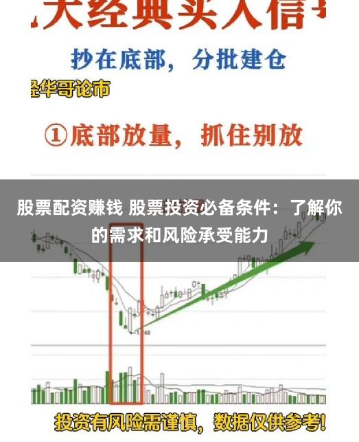 股票配资赚钱 股票投资必备条件：了解你的需求和风险承受能力